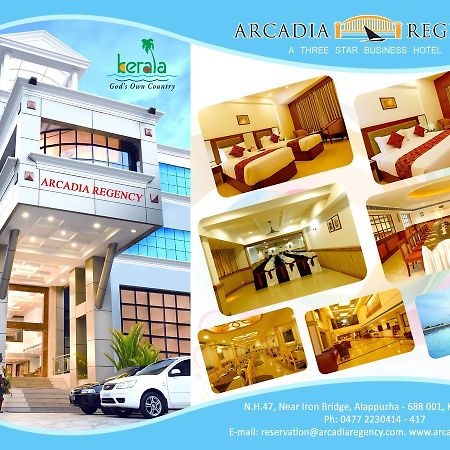 Hotel Arcadia Regency Alappuzha Exteriér fotografie