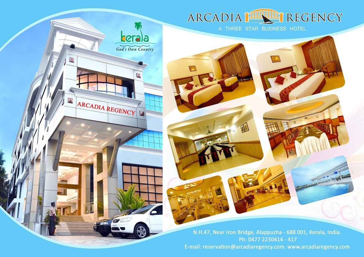 Hotel Arcadia Regency Alappuzha Exteriér fotografie